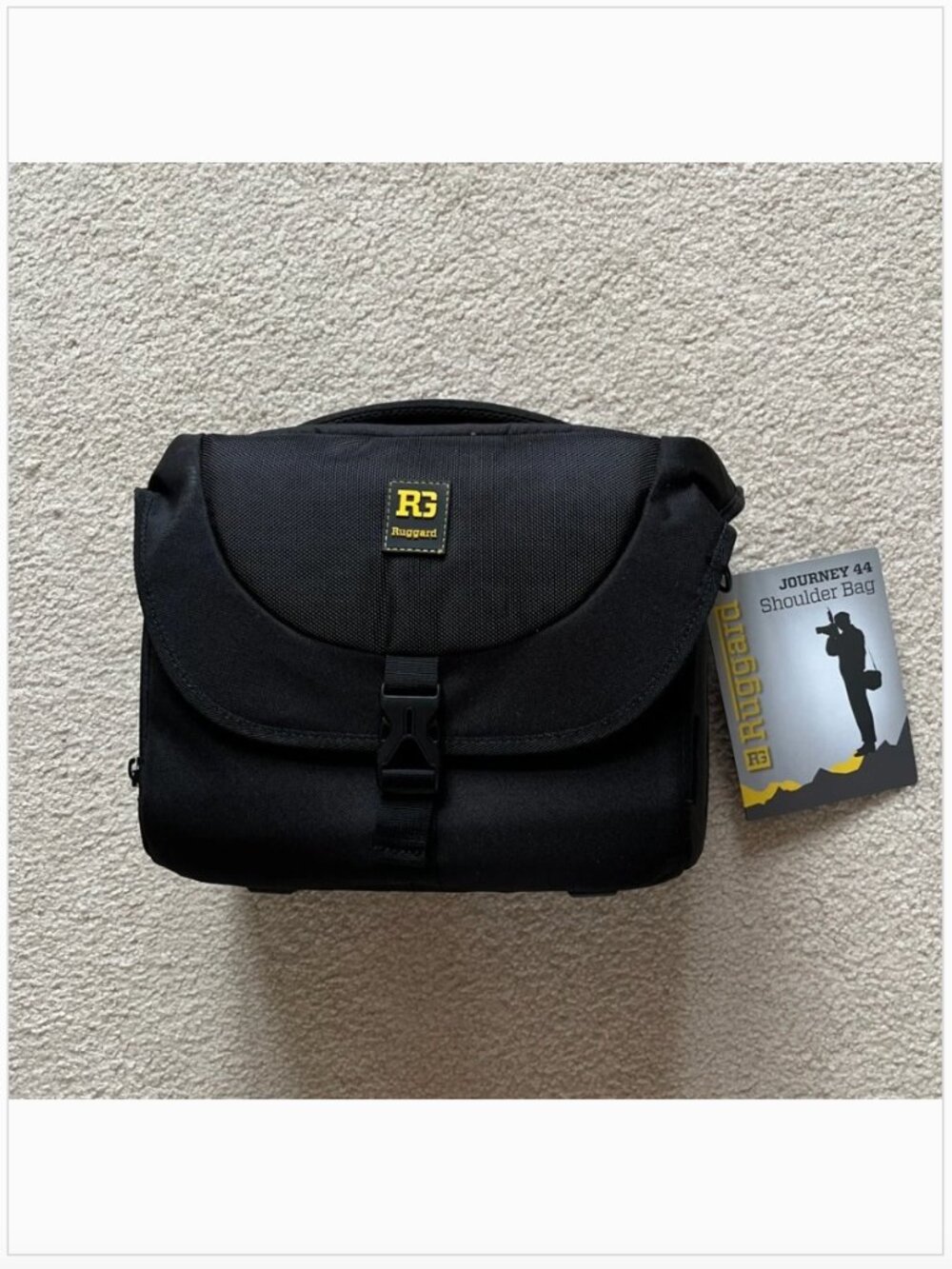 Ruggard Journey 44 DSLR Shoulder Camera Bag (Black)